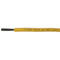 Cobra Wire A1012T04100Ft Primary Tinned Copper Wire, 12 Awg, 100', Yellow - A1012T04100Ft - 446-A1012T04100Ftf1